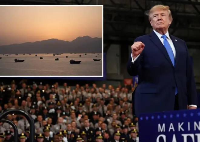 Trump says he’ll declare Strait of Hormuz a US territory after defeating Iran, during Long Island rally