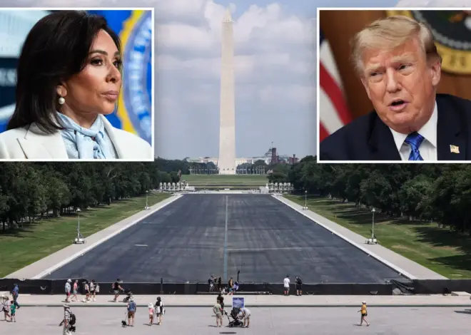 Trump sternly rebukes Jeanine Pirro’s decision to withdraw charges against alleged Reflecting Pool vandal David Hearn: ‘I disagree 100%’
