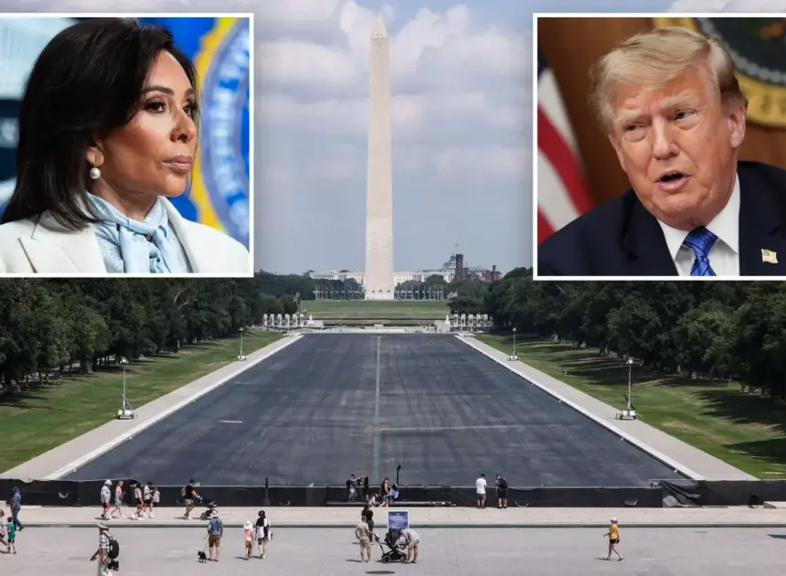 Trump sternly rebukes Jeanine Pirro’s decision to withdraw charges against alleged Reflecting Pool vandal David Hearn: ‘I disagree 100%’