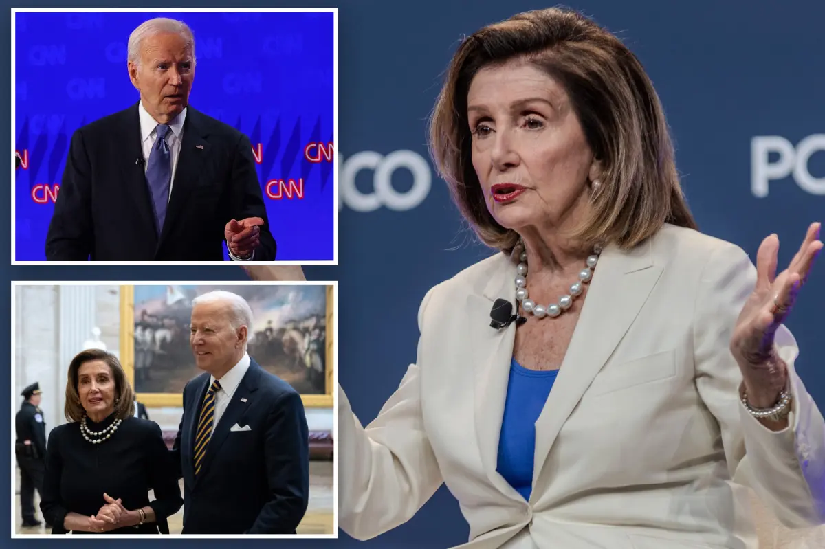 Nancy Pelosi calls out Biden allies who knew about his decline — despite admitting she was ‘startled’ by then-president’s condition
