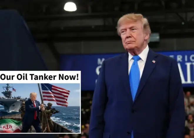 Trump posts AI image of himself seizing Iranian-flagged tanker — as tension escalates in Strait of Hormuz