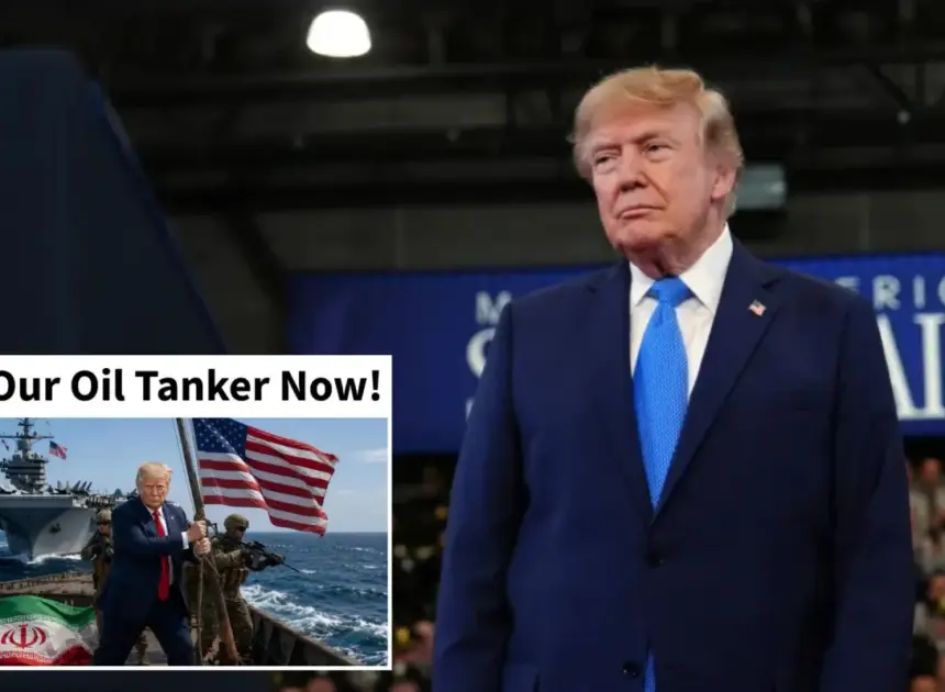 Trump posts AI image of himself seizing Iranian-flagged tanker — as tension escalates in Strait of Hormuz