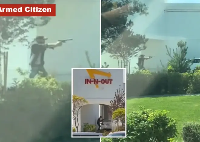 Hero armed citizen opened fire on Idaho In-N-Out gunman, tried to stop shooting that left 2 dead, 7 wounded: harrowing video
