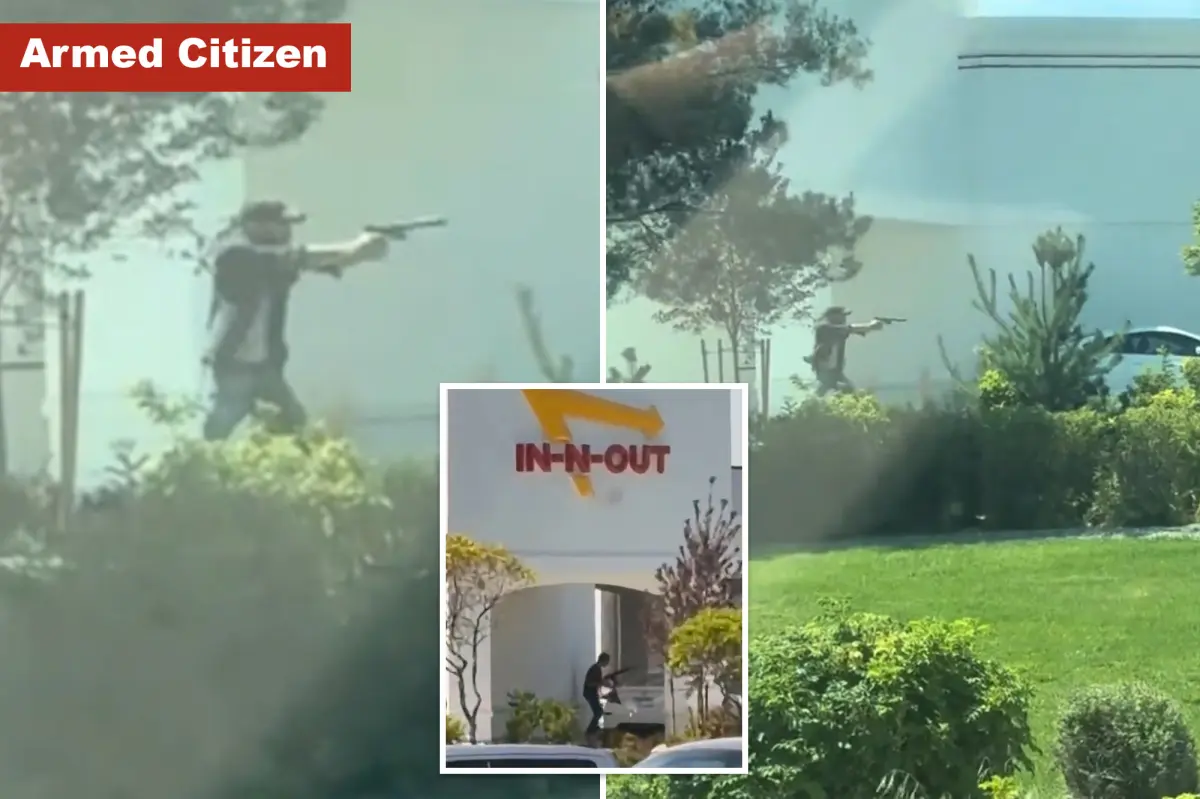 Hero armed citizen opened fire on Idaho In-N-Out gunman, tried to stop shooting that left 2 dead, 7 wounded: harrowing video