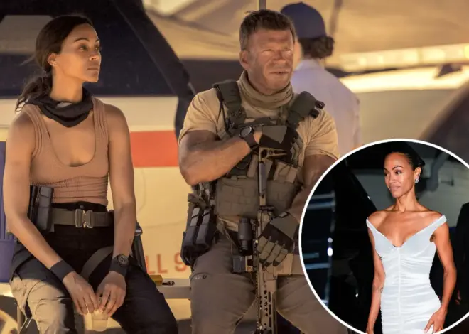 Zoe Saldaña says Taylor Sheridan gives stars two choices: ‘Make sure that you don’t f–k up… or you quit’