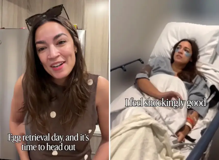 AOC announces completion of egg retrieval journey, vows to share more public updates on process