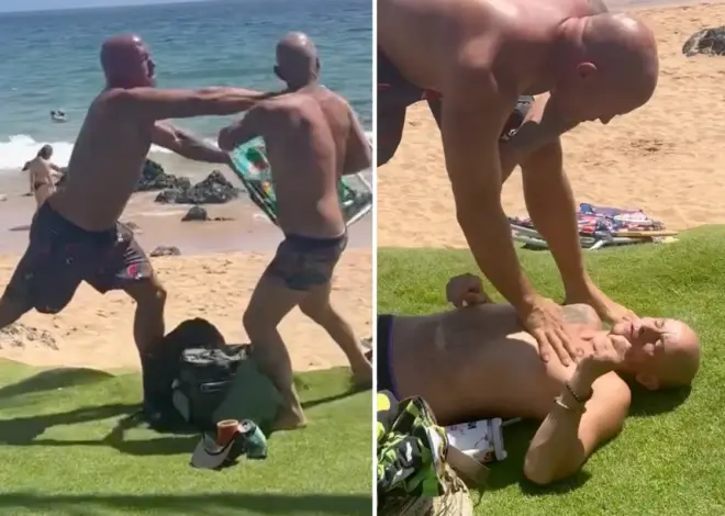 Brutal karma for Dem congress candidate blasting music on packed tropical beach