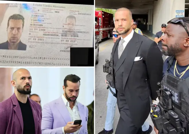 Accused rapists Andrew and Tristan Tate had cache of passports under aliases — including Bond villain