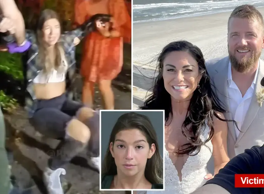 Drunk SC driver Jamie Komoroski screamed at cops to ‘go check on her’ as she appears to see body of bride: bodycam