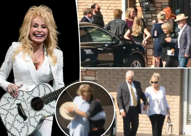 Exclusive | Dolly Parton’s emotional loved ones gather at Nashville burial site 3 days after her death