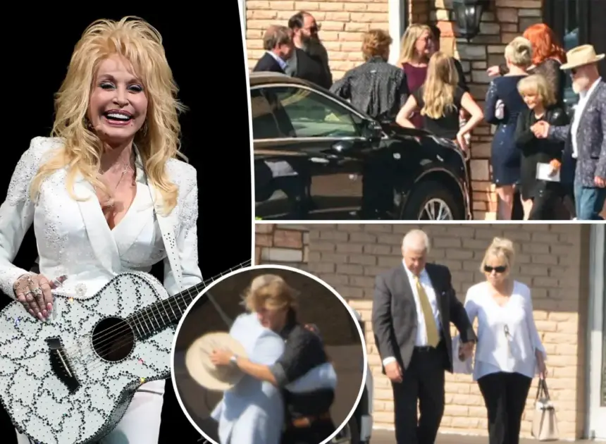 Exclusive | Dolly Parton’s emotional loved ones gather at Nashville burial site 3 days after her death