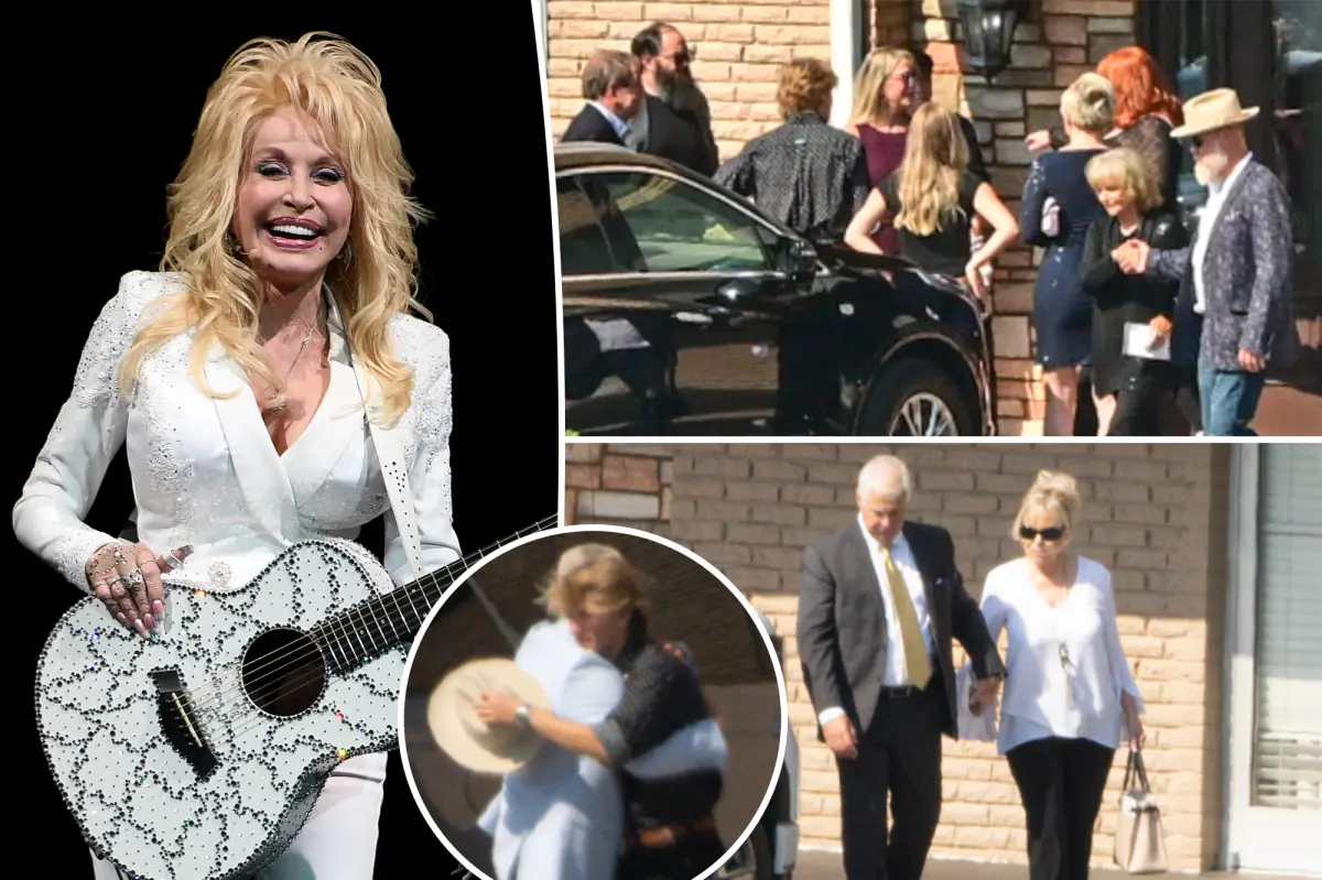 Exclusive | Dolly Parton’s emotional loved ones gather at Nashville burial site 3 days after her death