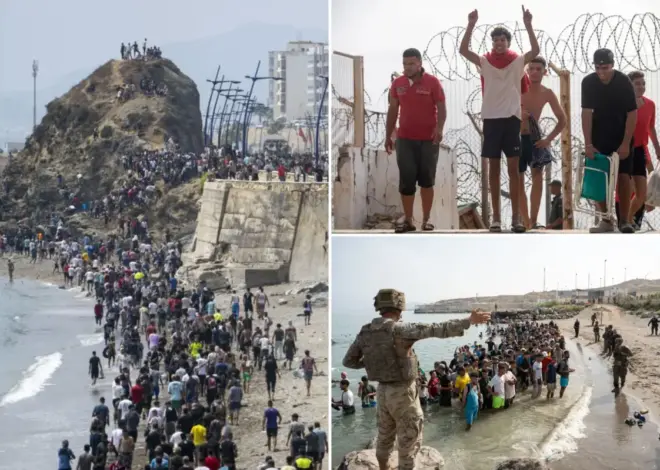 Ceuta border storming death toll reaches 72 after 50K migrants attempt to enter Spanish enclave