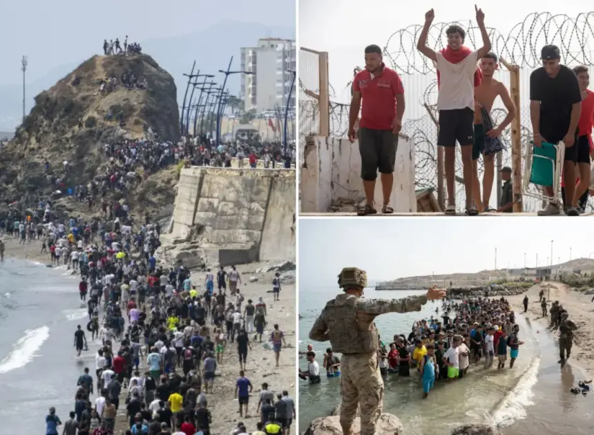 Ceuta border storming death toll reaches 72 after 50K migrants attempt to enter Spanish enclave