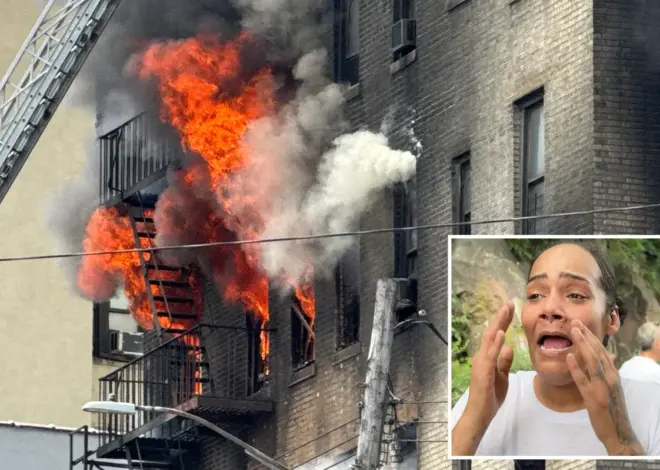 NYC apartment building erupts in flames, massive explosion after Bronx fire injures at least 5