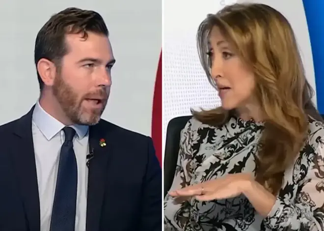 DSA Florida House candidate appears to cut interview short when journo fact-checks his Israel genocide claim