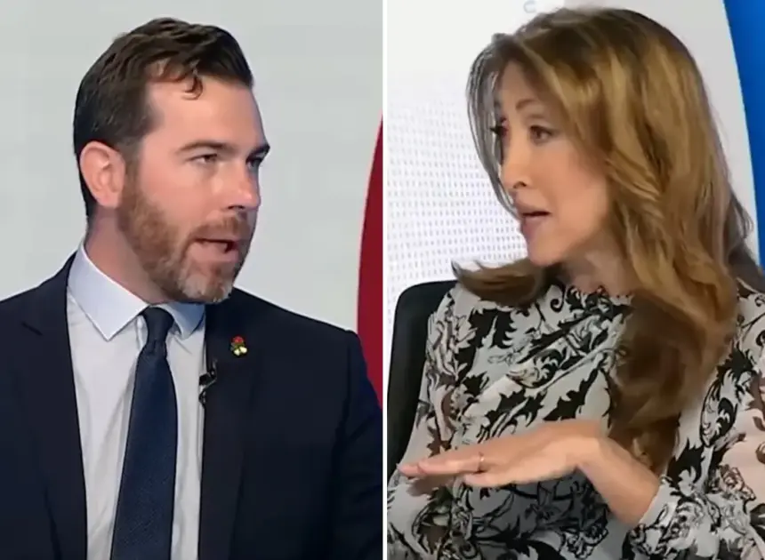 DSA Florida House candidate appears to cut interview short when journo fact-checks his Israel genocide claim