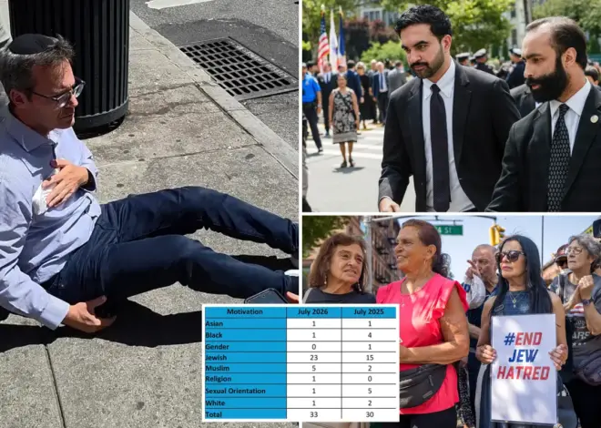 Hate crimes soar under divisive, anti-Israel Mayor Mamdani — with more than half committed against Jews: NYPD stats