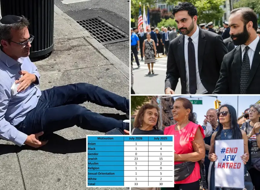 Hate crimes soar under divisive, anti-Israel Mayor Mamdani — with more than half committed against Jews: NYPD stats