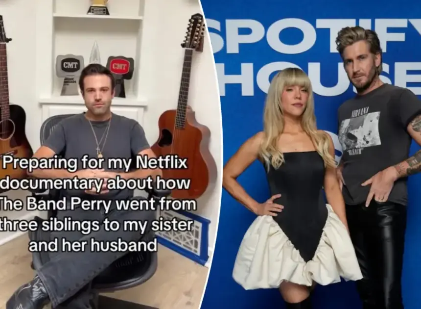 The Band Perry’s Neil Perry accuses sister Kimberly of firing him from band in favor of her husband