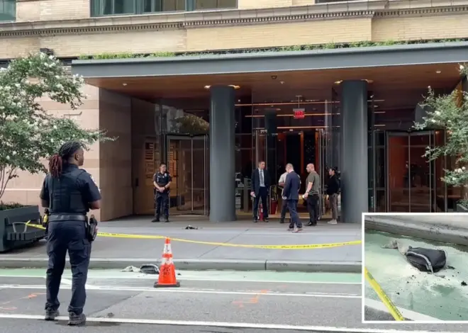 Man sets himself on fire in lobby of Google office building in Lower Manhattan