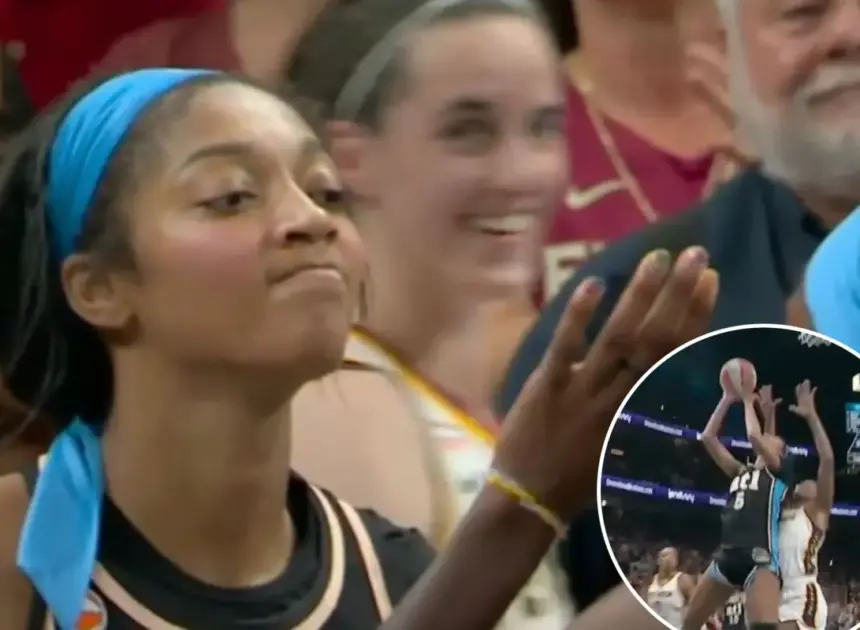 Caitlin Clark caught smiling with Angel Reese in anguish over missing potential game-winning layup
