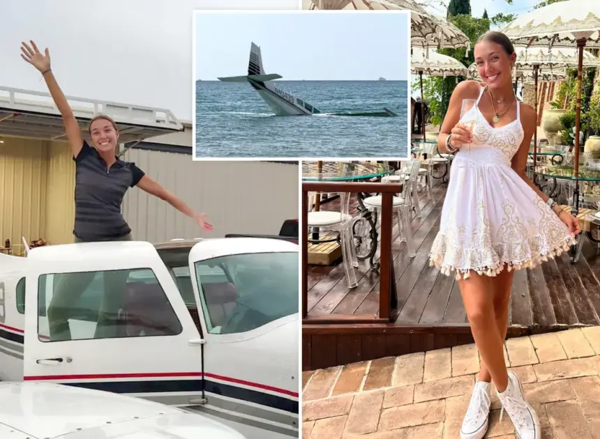 Florida female pilot who made emergency landing in Atlantic Ocean says she’s ‘incredibly fortunate’ to swim away from crash