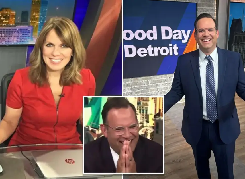 Detroit news anchor can’t keep it together over co-host’s unintentionally risqué question