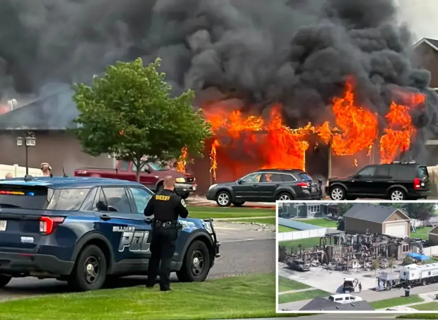 Multiple people, including kids, killed after madman shoots at house before setting Montana home on fire
