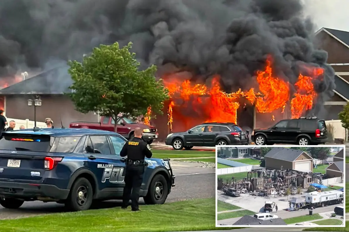 Multiple people, including kids, killed after madman shoots at house before setting Montana home on fire