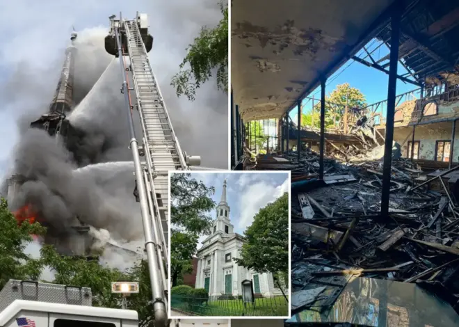 Exclusive | Firebug who torched 173-year-old NYC church busted when cop spots him shoplifting donuts: sources