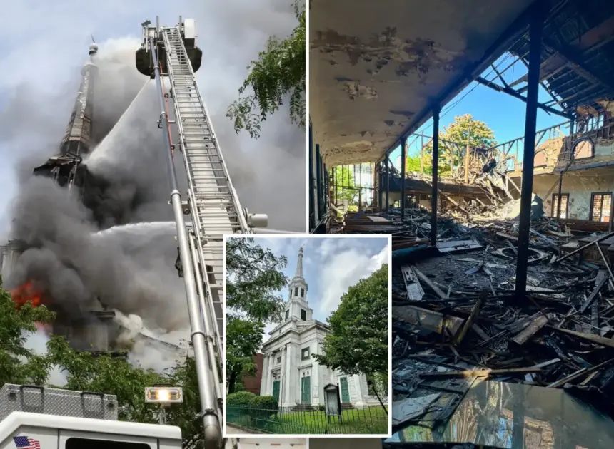 Exclusive | Firebug who torched 173-year-old NYC church busted when cop spots him shoplifting donuts: sources