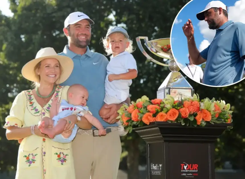 Scottie Scheffler reveals what he did after winning $10 million Tour Championship