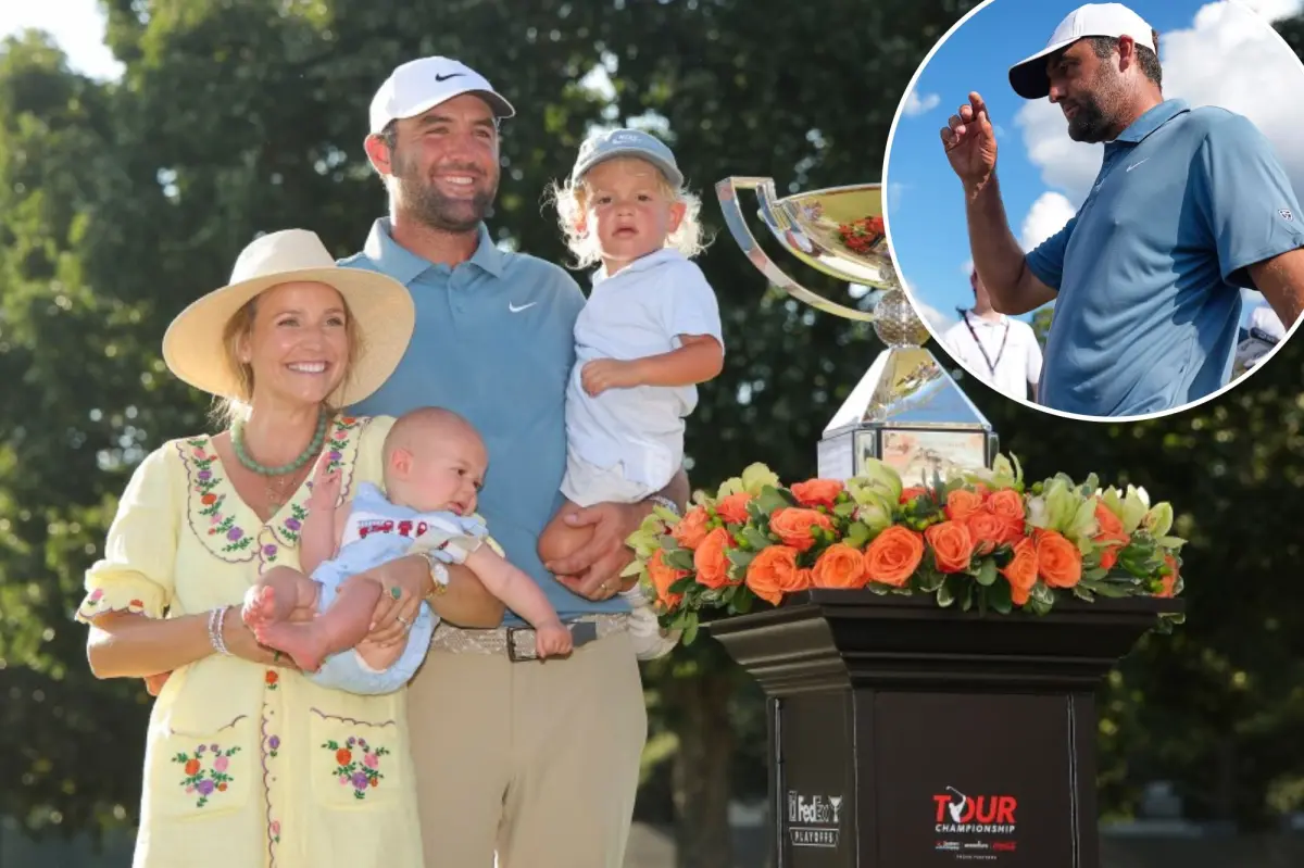 Scottie Scheffler reveals what he did after winning $10 million Tour Championship