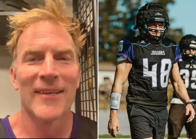 47-year-old California dad joins college football team in wild comeback