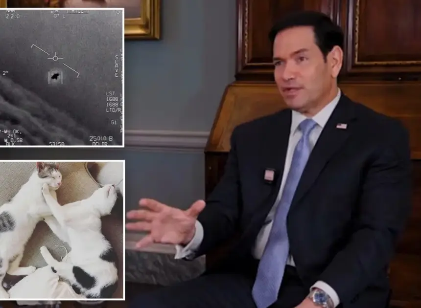Marco Rubio dishes on ‘serious’ UFO sightings, his war with Pete Hegseth’s cat — and why he won’t do the MAHA diet