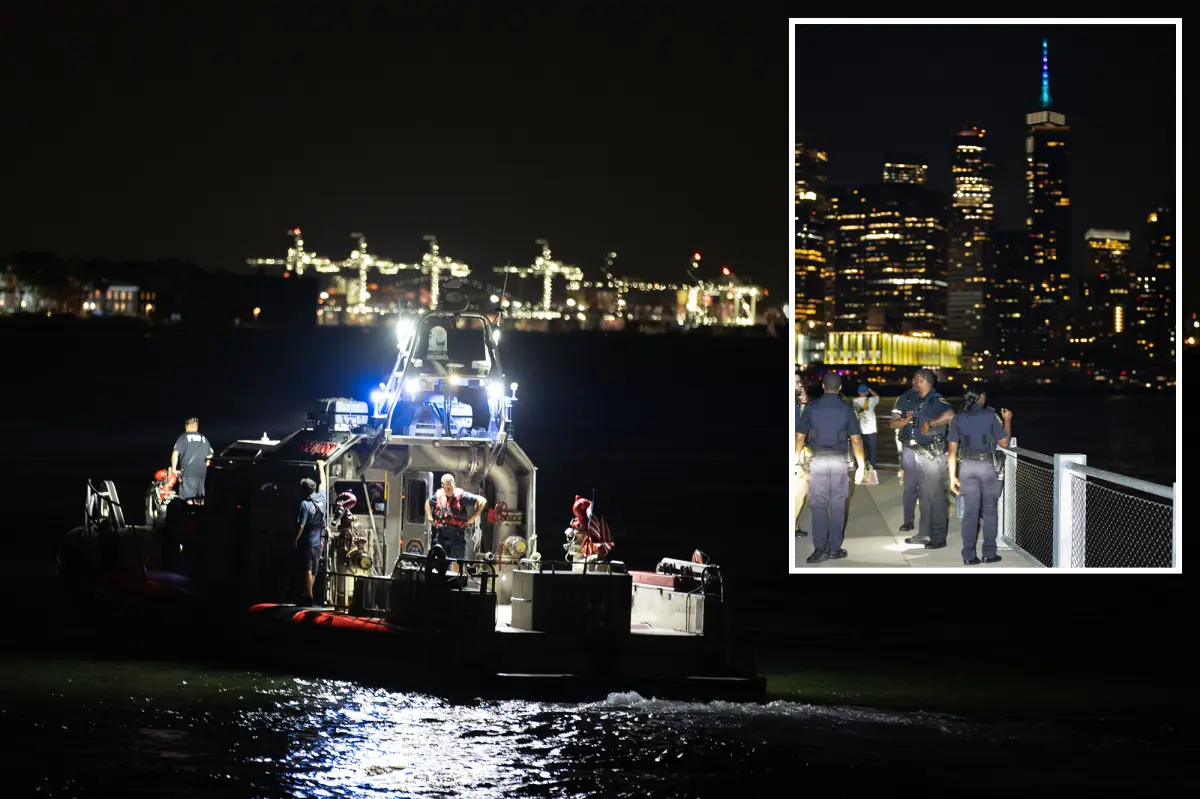 Two dead, including an infant, after boat capsized off Liberty Island coast; 12 people rescued from water