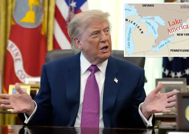 Trump signs executive order renaming Lake Ontario to Lake America ‘effective immediately’ — in jab to ‘nasty’ Canada