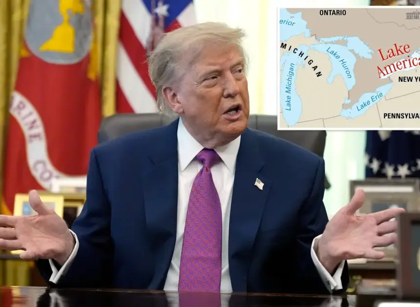 Trump signs executive order renaming Lake Ontario to Lake America ‘effective immediately’ — in jab to ‘nasty’ Canada