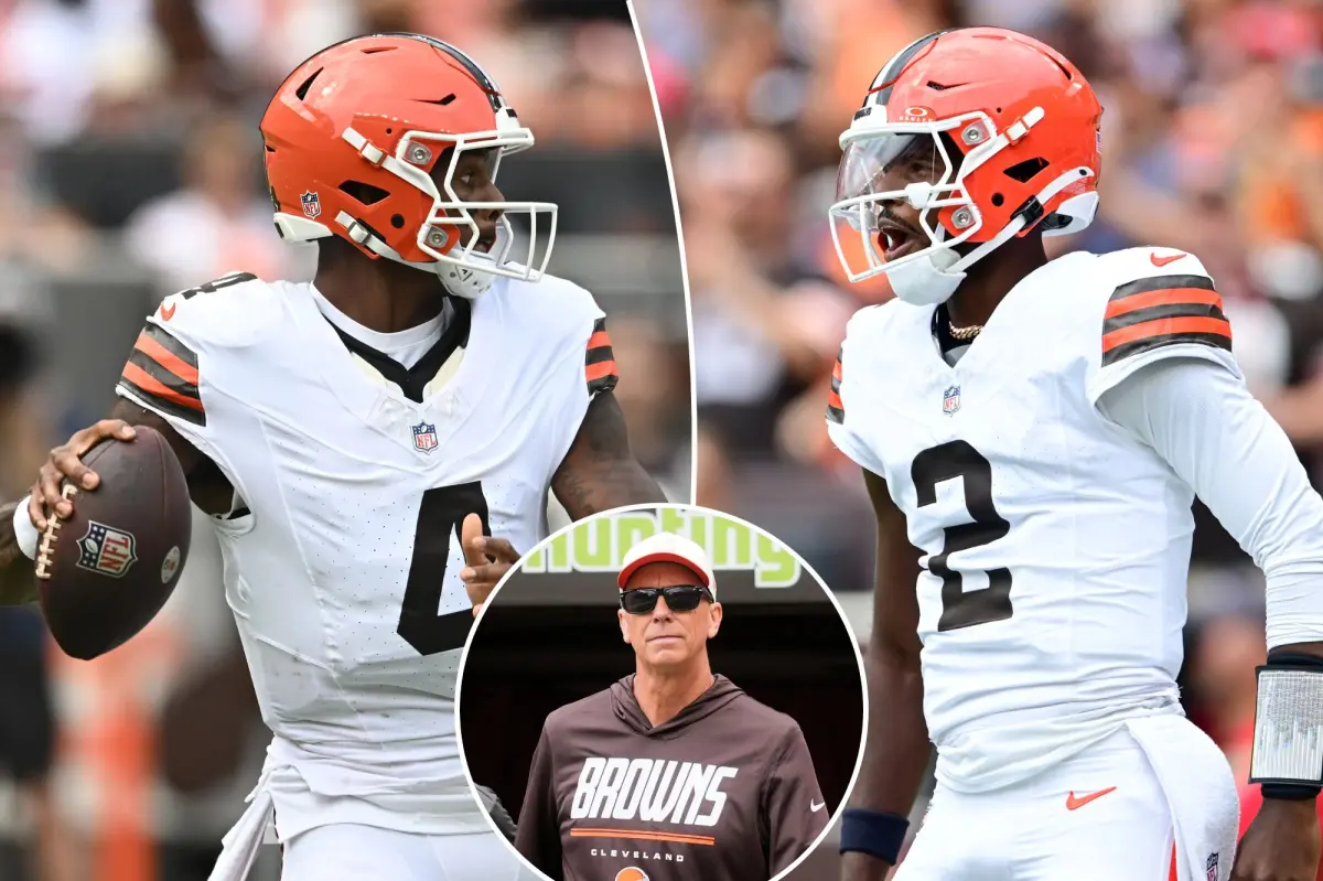 Browns make starting quarterback decision after Deshaun Watson-Shedeur Sanders battle