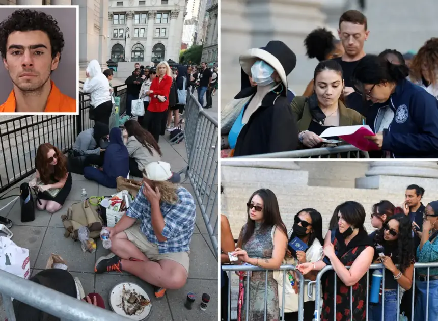 Luigi Mangione court hearing live updates: Accused murderer’s fangirls, more lookie-loos line up outside court