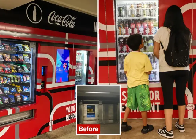 Vending machines installed in NYC subways as straphangers mourn human-manned newsstands