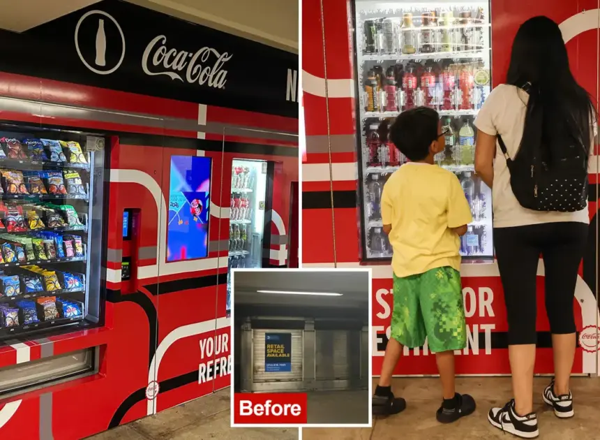 Vending machines installed in NYC subways as straphangers mourn human-manned newsstands