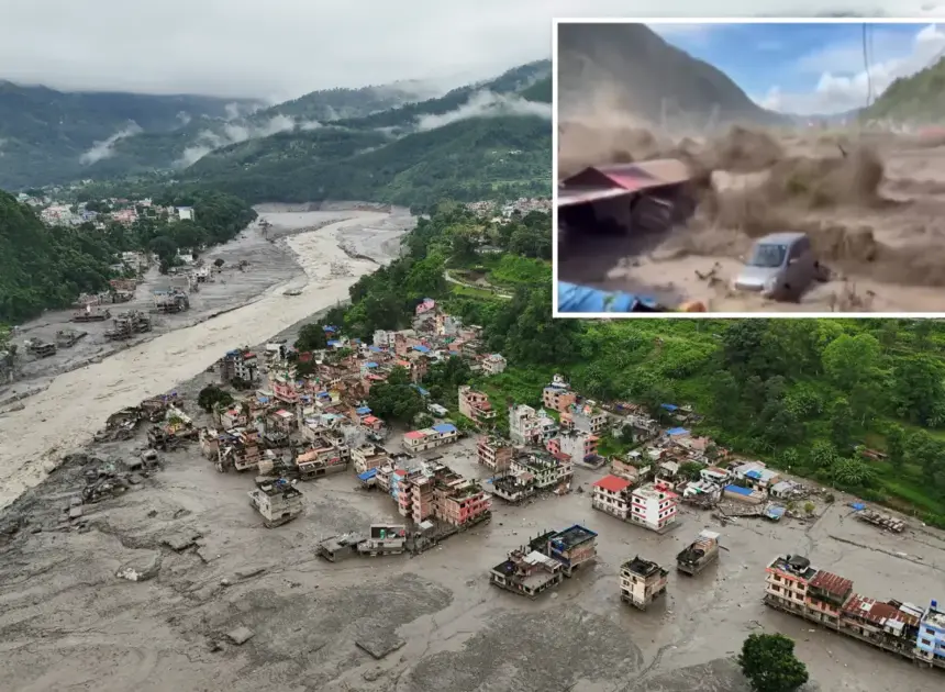 Glacier collapse triggered catastrophic Nepal flash floods that unleashed ‘tsunami from the sky’