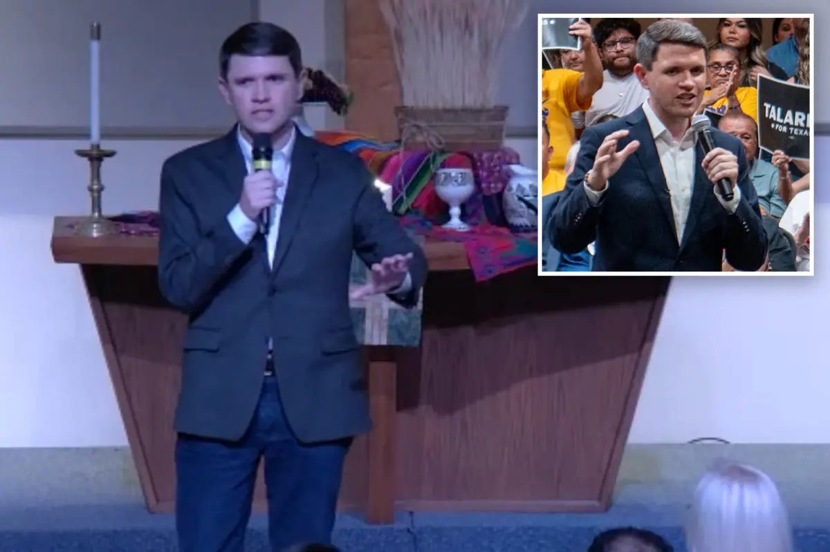 Texas Senate hopeful James Talarico once claimed ‘God is not a Christian,’ defended abortion during 2023 sermon