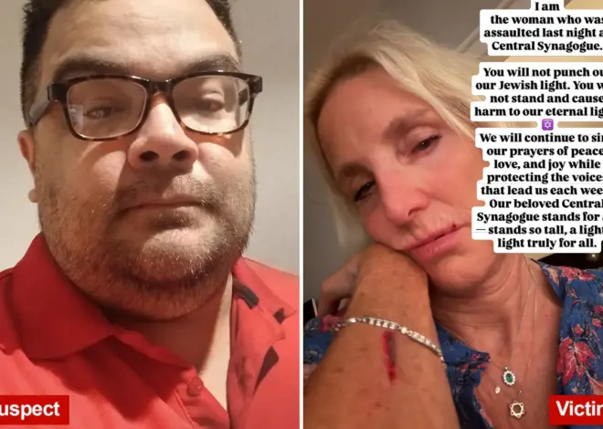 NYC synagogue attack victim punches back at unhinged assailant: ‘We will continue to sing’