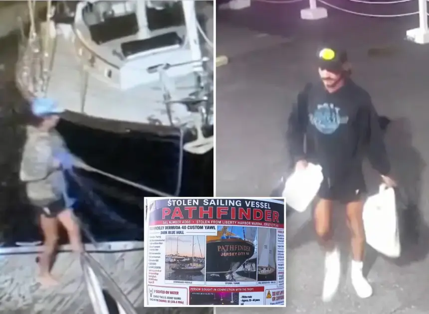 Rhode Island sailboat bandit killed in gunfight with police after stealing rare, luxury vessel from NJ marina