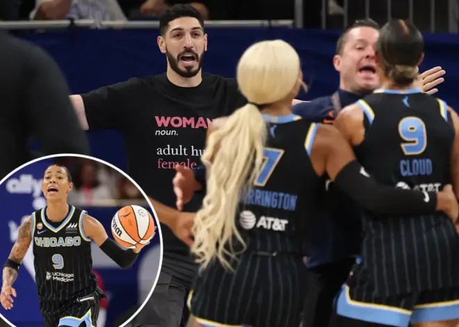 Enes Kanter Freedom escorted out of Fever-Sky game after ugly exchange with WNBA star Natasha Cloud