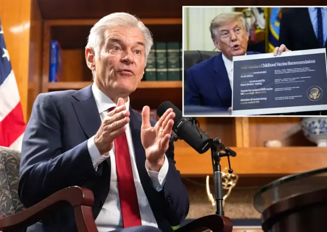 Dr. Oz clarifies the MMR vaccine is ‘not lethal’ after Trump suggested it could be
