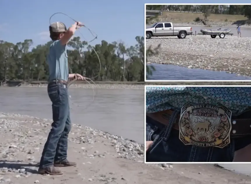 Montana boy, 14, uses rodeo lasso to rescue man drowning in Yellowstone River: ‘Go get him’